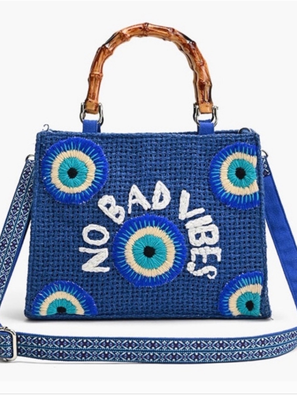 America and Beyond viral evil eye bag